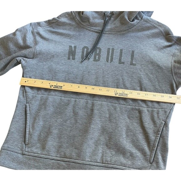 NOBULL / Women‎ / Training hoodie / Heather  gray / Size Small Scuba Hood - Picture 12 of 14